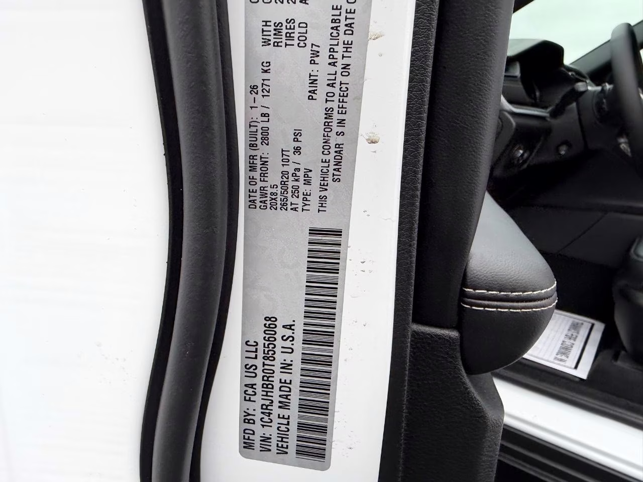 2026 Bright White Clearcoat Jeep Grand Cherokee Limited 4X4 SUV