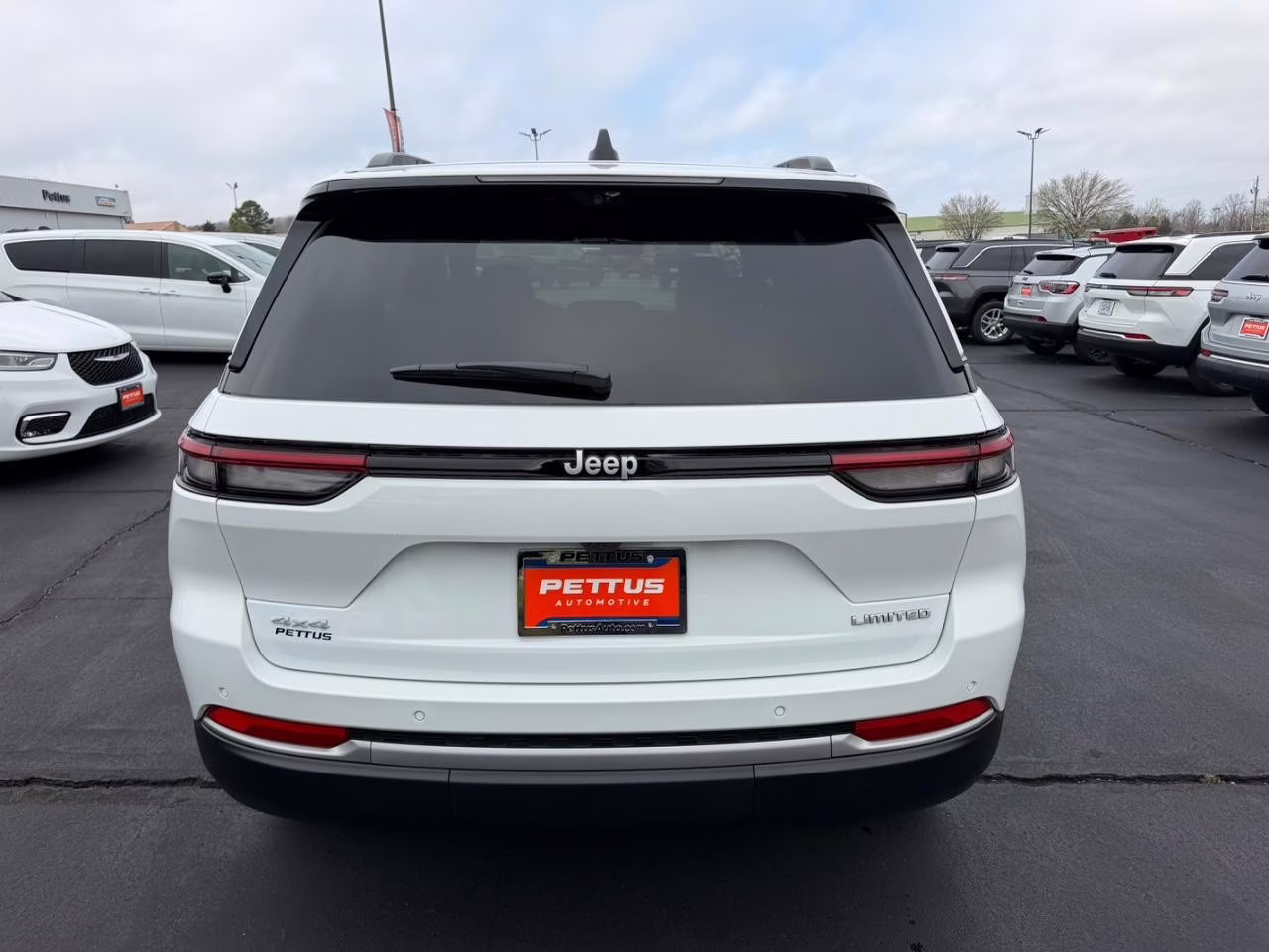 2026 Bright White Clearcoat Jeep Grand Cherokee Limited 4X4 SUV