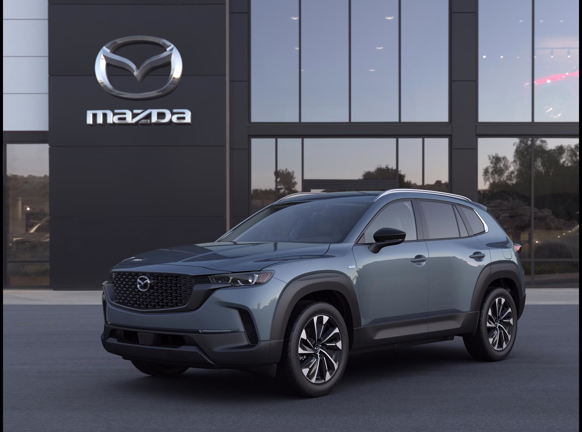 2026 Polymetal Gray Metallic Mazda Mazda CX-50 Hybrid Premium Plus AWD SUV