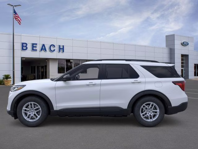 2026 White Metallic Ford Explorer Active RWD SUV