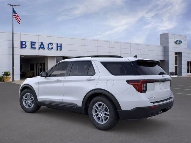 2026 White Metallic Ford Explorer Active RWD SUV