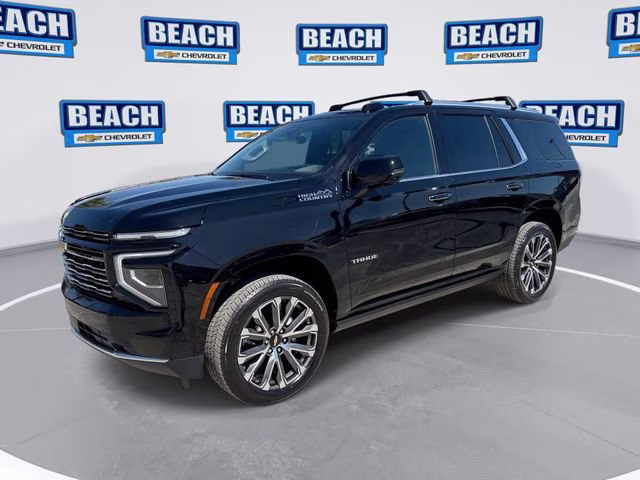 2026 Black Chevrolet Tahoe High Country 4X4 SUV
