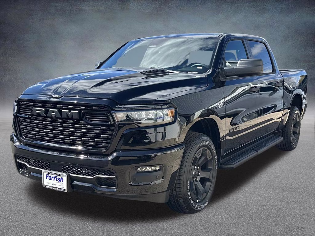 2026 Diamond Black Crystal Pearlcoat Ram 1500 Express 4X4 Truck