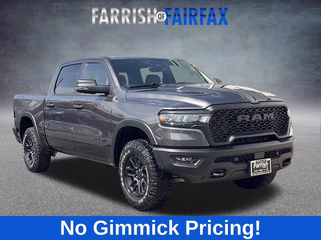 2026 Granite Crystal Metallic Clearcoat Ram 1500 Rebel 4X4 Truck