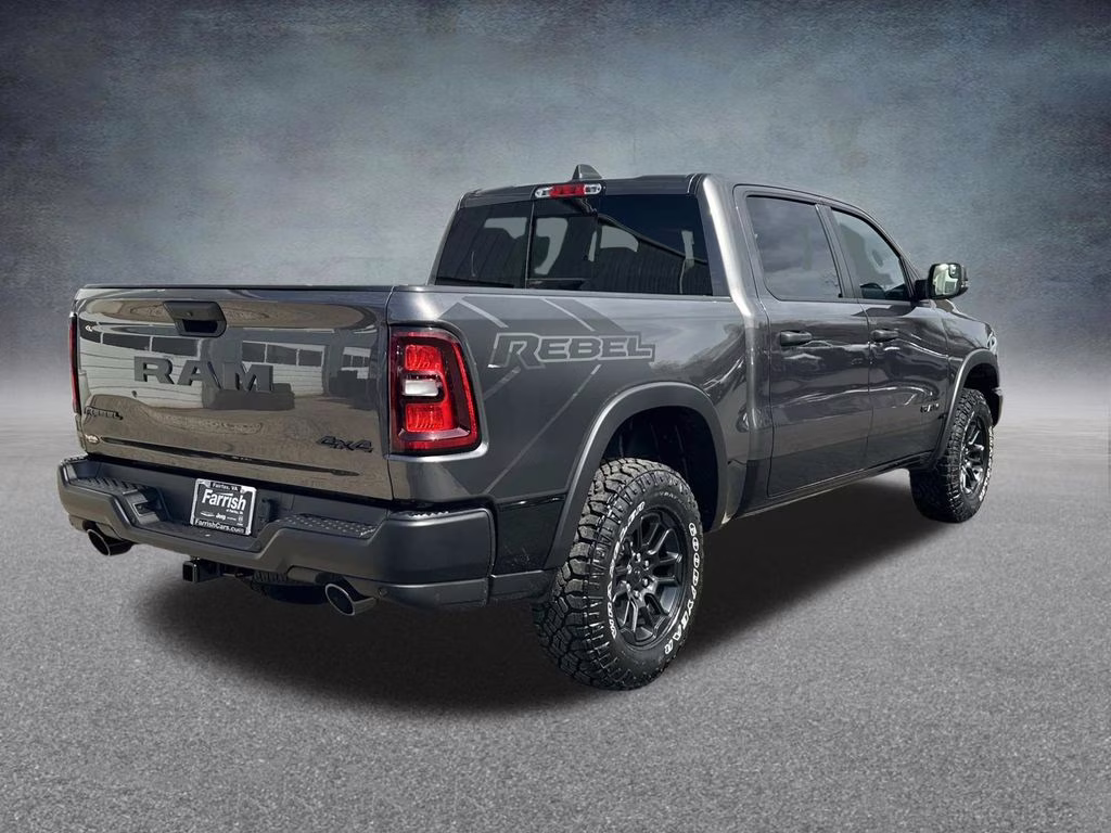 2026 Granite Crystal Metallic Clearcoat Ram 1500 Rebel 4X4 Truck