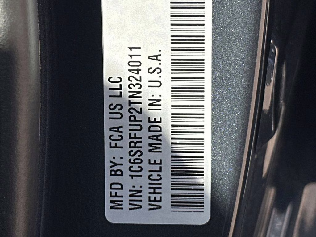 2026 Forged Blue Metallic Ram 1500 RHO 4X4 Truck