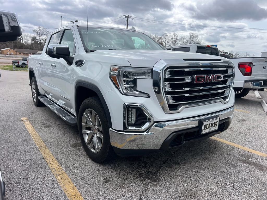2020 Summit White GMC Sierra SLT 4X4 Truck