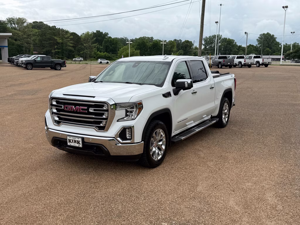 2020 Summit White GMC Sierra SLT 4X4 Truck