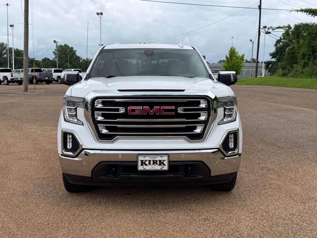 2020 Summit White GMC Sierra SLT 4X4 Truck