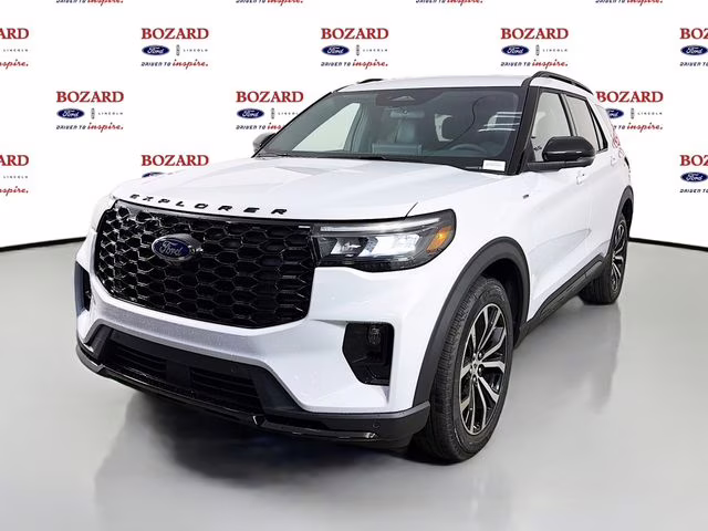 2026 Carbonized Gray Metallic Ford Explorer ST-Line RWD SUV