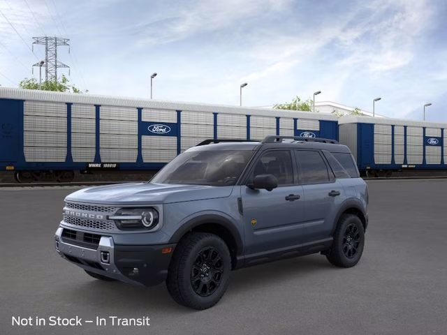 2026 Azure Gray Metallic Tri-Coat Ford Bronco Sport Badlands 4X4 SUV