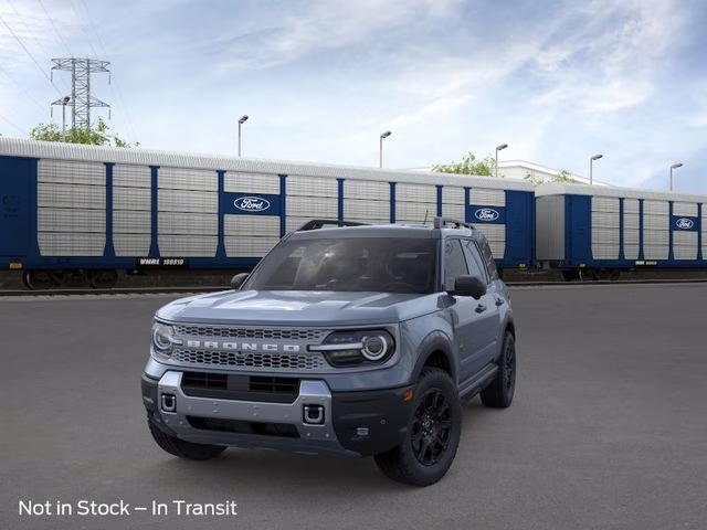 2026 Azure Gray Metallic Tri-Coat Ford Bronco Sport Badlands 4X4 SUV