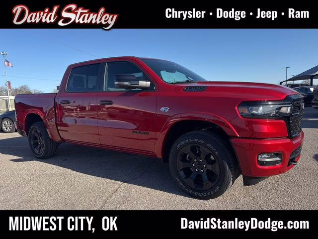 2026 Molten Red Ram 1500 Big Horn/Lone Star 4X4 Truck