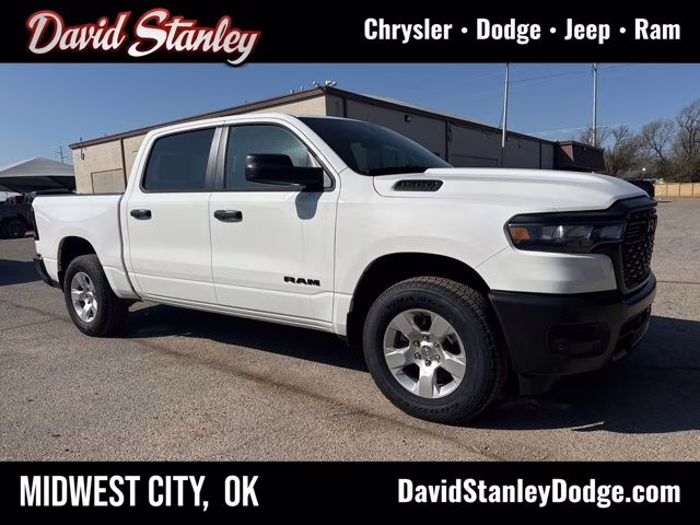 2026 Bright White Clearcoat Ram 1500 Tradesman 4X4 Truck