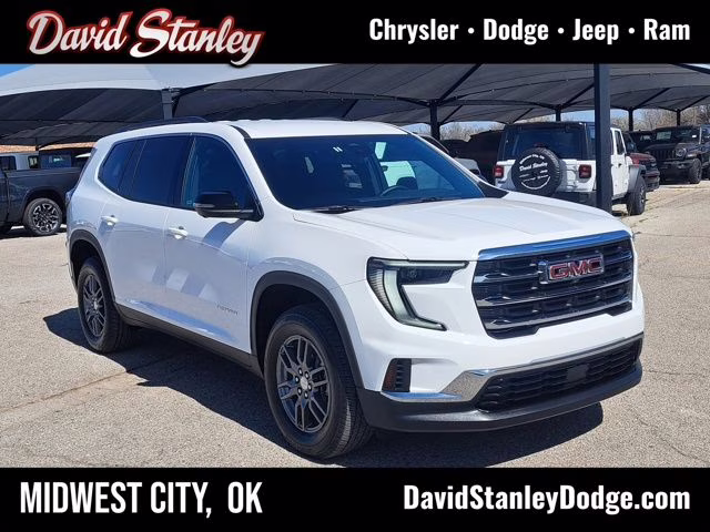 2025 Summit White GMC Acadia Elevation FWD SUV