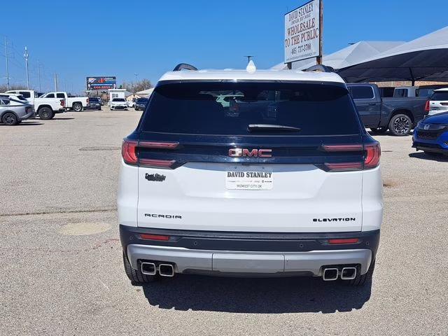 2025 Summit White GMC Acadia Elevation FWD SUV