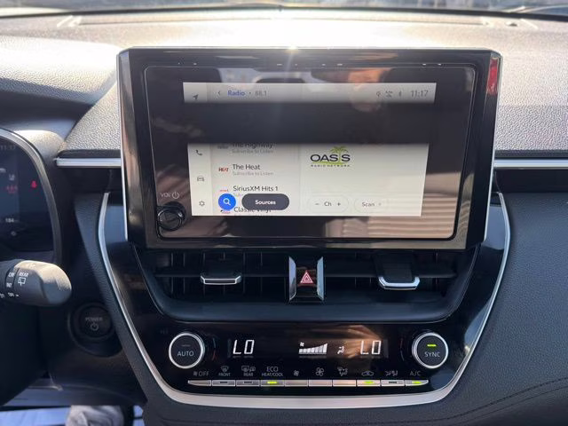 2025 Sonic Silver Toyota Corolla Cross Hybrid XSE AWD SUV