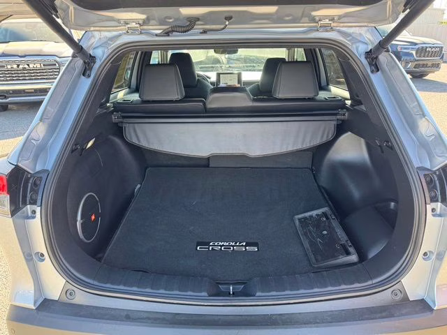 2025 Sonic Silver Toyota Corolla Cross Hybrid XSE AWD SUV