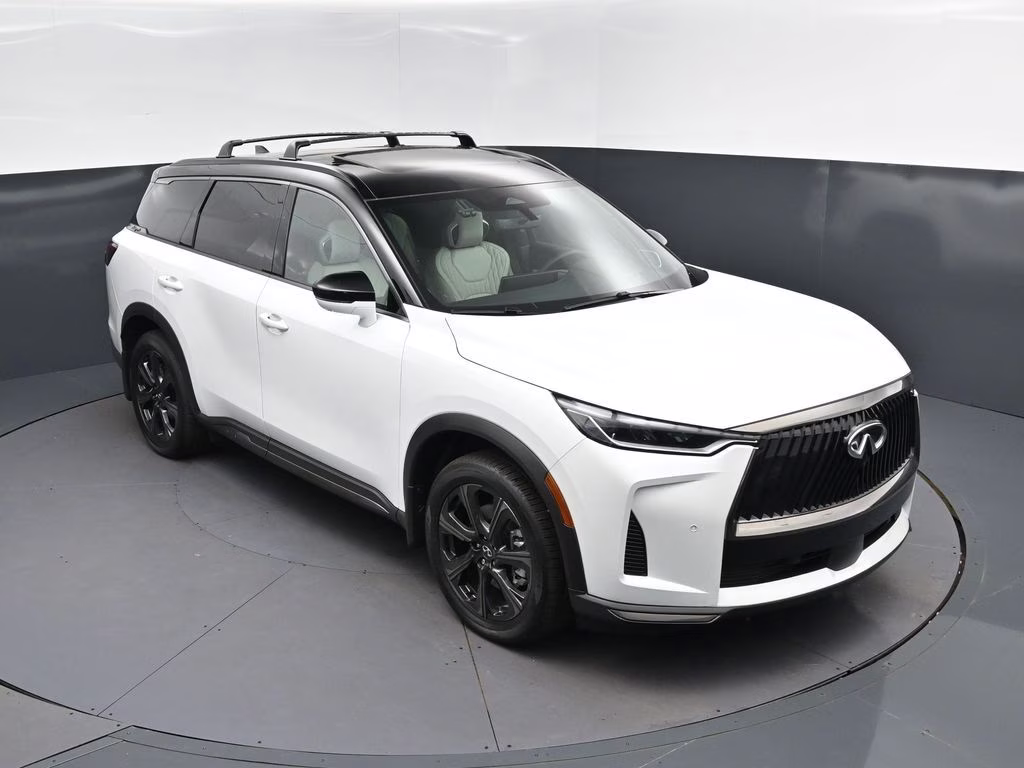 2026 Radiant White/Black Obsidian INFINITI QX60 Autograph AWD SUV
