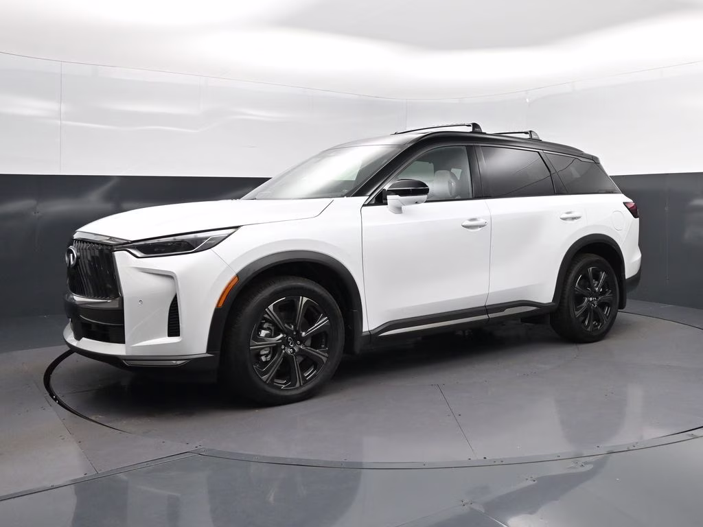 2026 Radiant White/Black Obsidian INFINITI QX60 Autograph AWD SUV