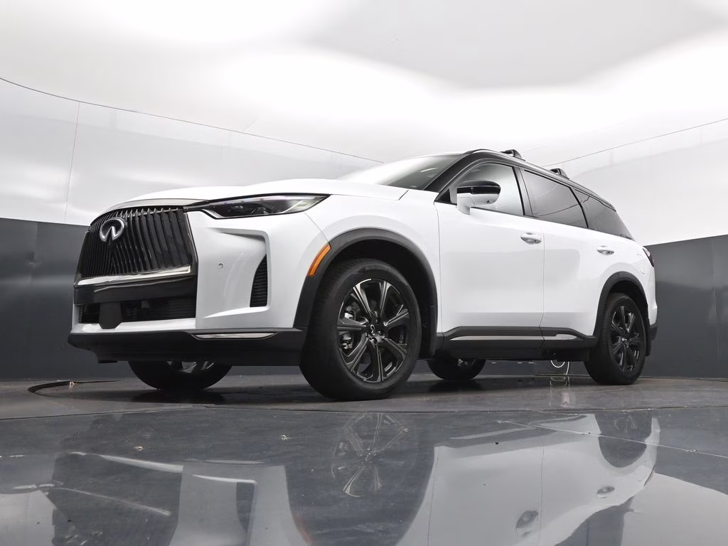2026 Radiant White/Black Obsidian INFINITI QX60 Autograph AWD SUV