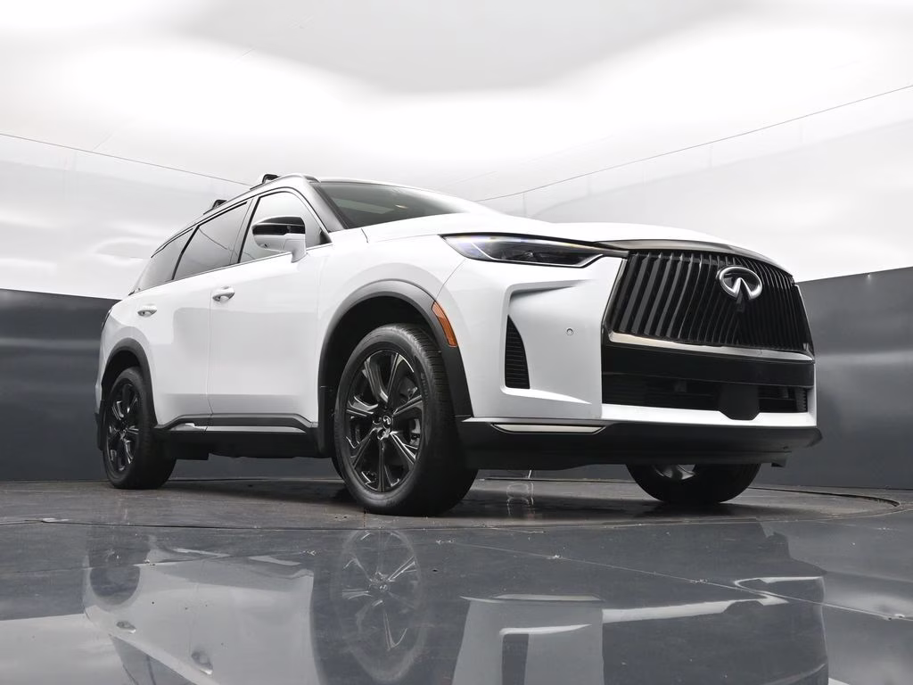 2026 Radiant White/Black Obsidian INFINITI QX60 Autograph AWD SUV