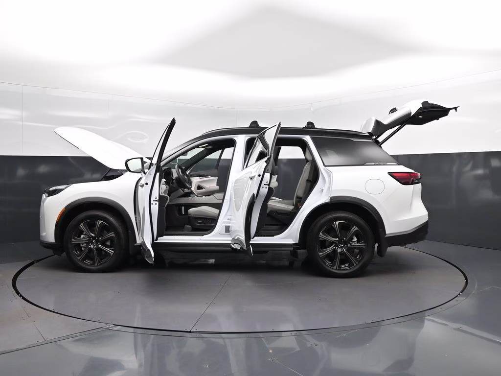 2026 Radiant White/Black Obsidian INFINITI QX60 Autograph AWD SUV