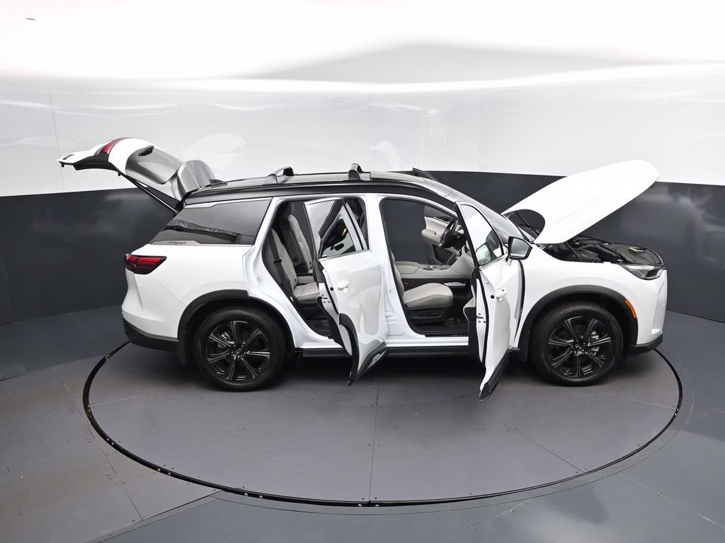 2026 Radiant White/Black Obsidian INFINITI QX60 Autograph AWD SUV