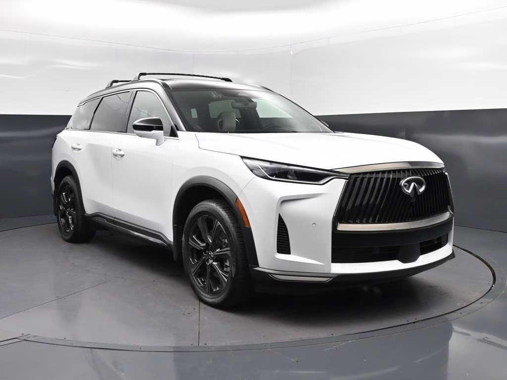 2026 Radiant White/Black Obsidian INFINITI QX60 Autograph AWD SUV