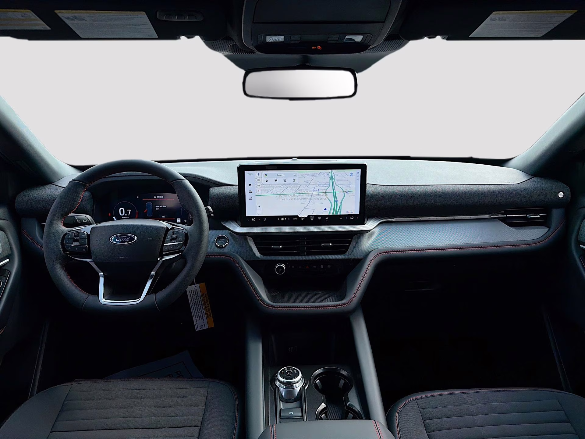 2026 Rapid Red Metallic Tinted Clearcoat Ford Explorer ST-Line RWD SUV