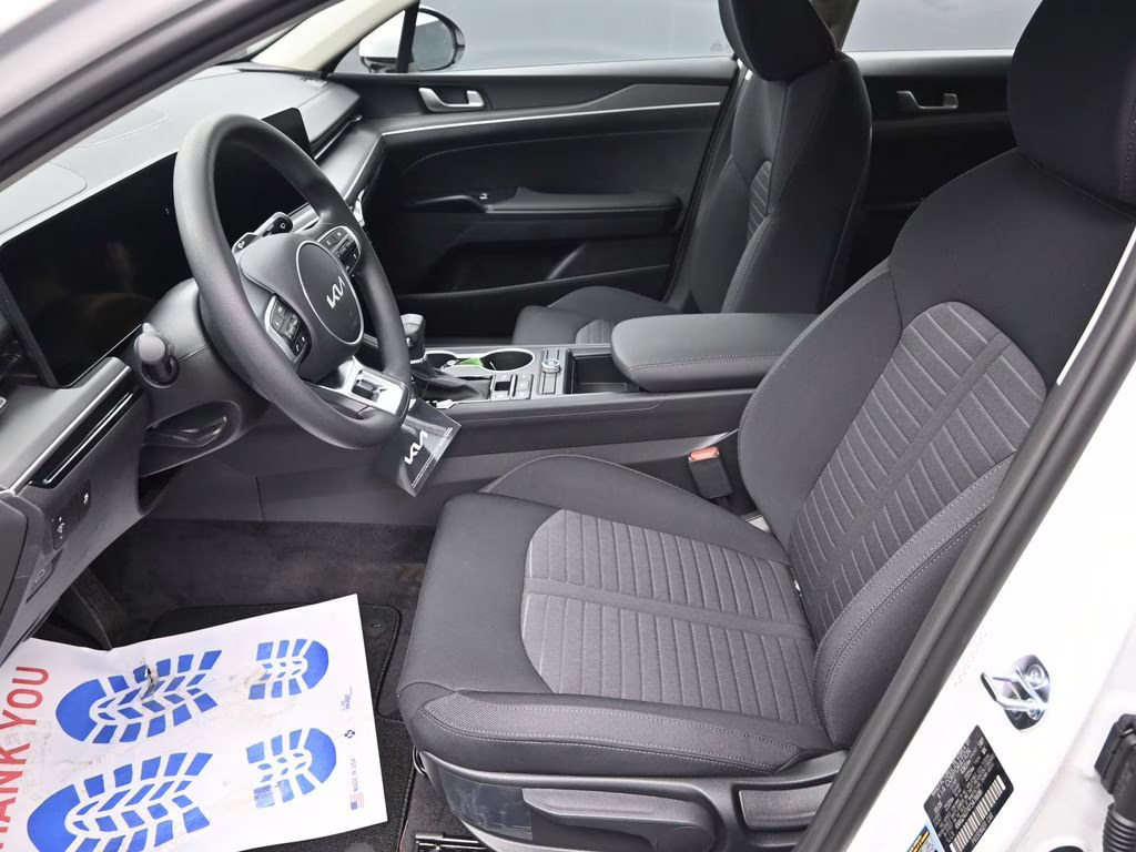2026 Snow White Pearl Kia K5 LXS FWD Sedan