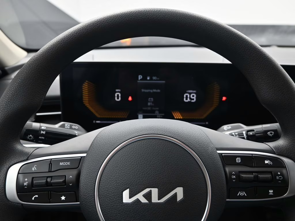 2026 Snow White Pearl Kia K5 LXS FWD Sedan