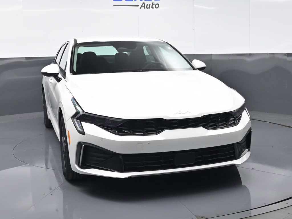 2026 Snow White Pearl Kia K5 LXS FWD Sedan