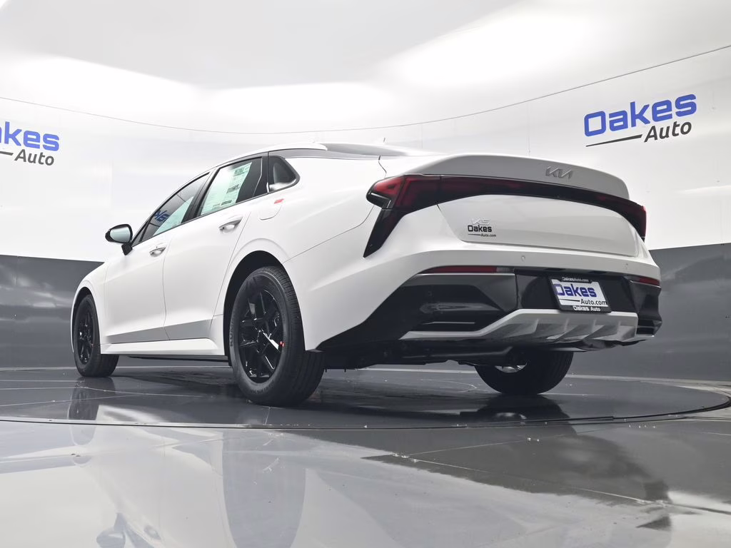 2026 Snow White Pearl Kia K5 LXS FWD Sedan