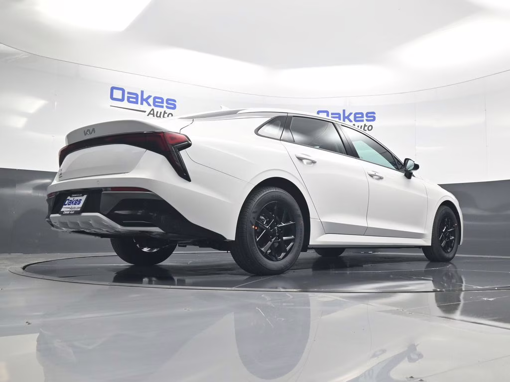 2026 Snow White Pearl Kia K5 LXS FWD Sedan