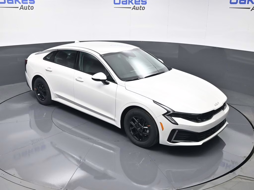 2026 Snow White Pearl Kia K5 LXS FWD Sedan