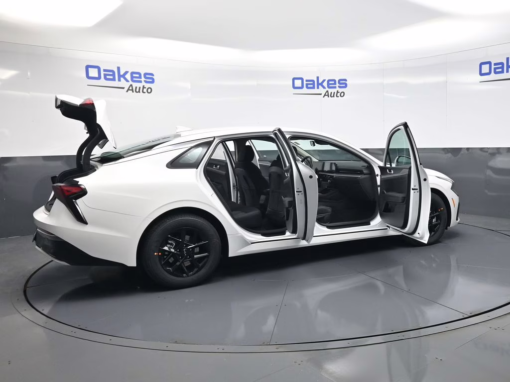 2026 Snow White Pearl Kia K5 LXS FWD Sedan