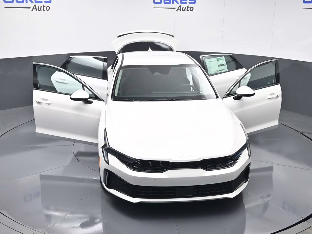 2026 Snow White Pearl Kia K5 LXS FWD Sedan