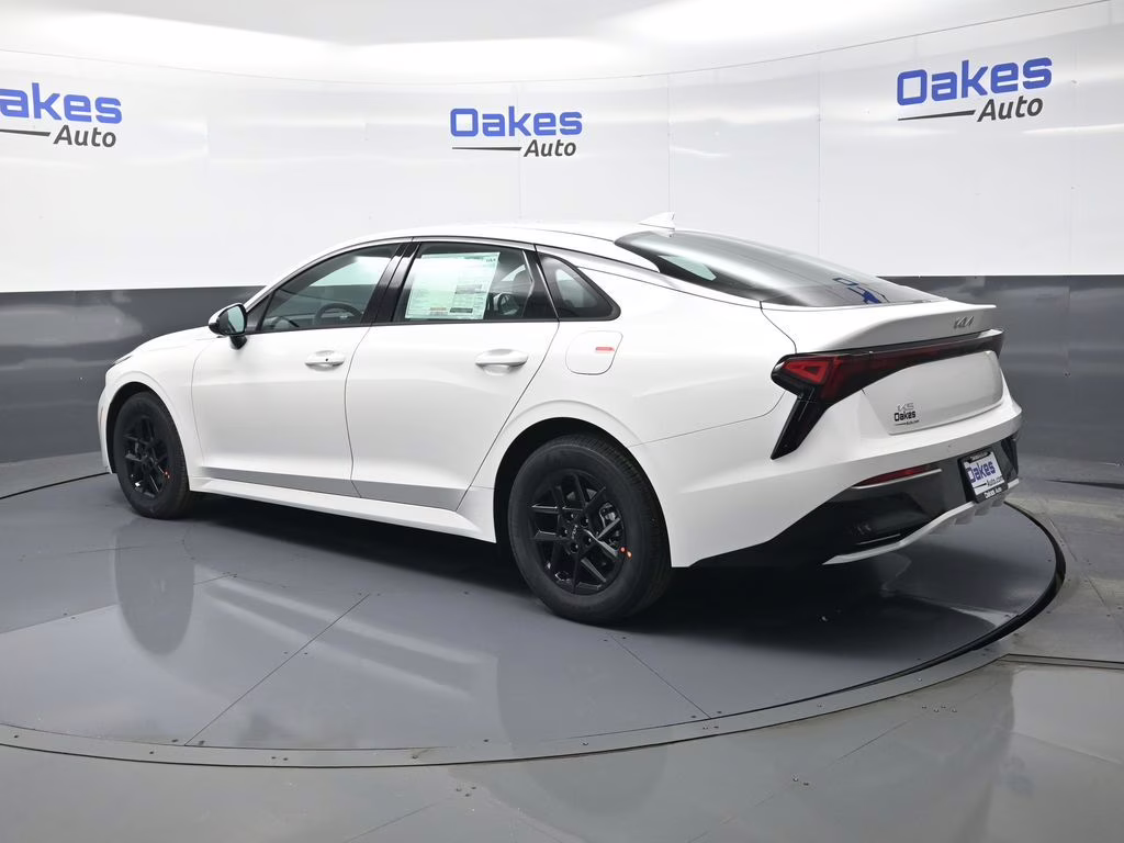 2026 Snow White Pearl Kia K5 LXS FWD Sedan