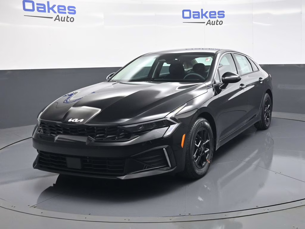 2026 Aurora Black Pearl Kia K5 LXS FWD Sedan