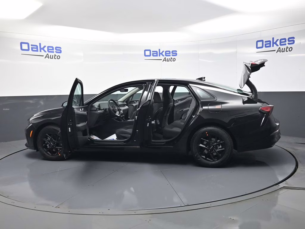 2026 Aurora Black Pearl Kia K5 LXS FWD Sedan