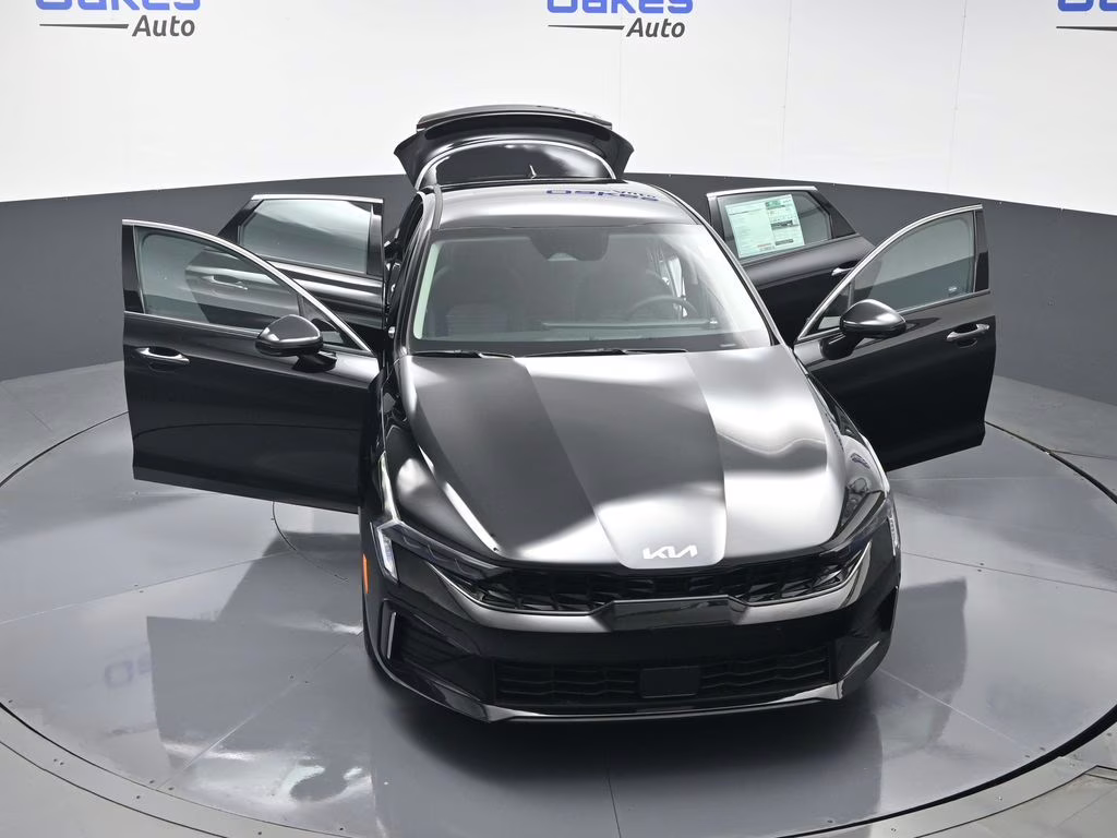 2026 Aurora Black Pearl Kia K5 LXS FWD Sedan