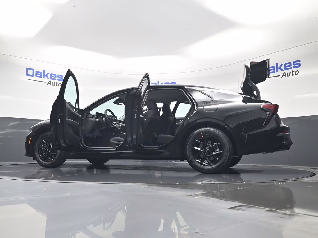 2026 Aurora Black Pearl Kia K5 LXS FWD Sedan