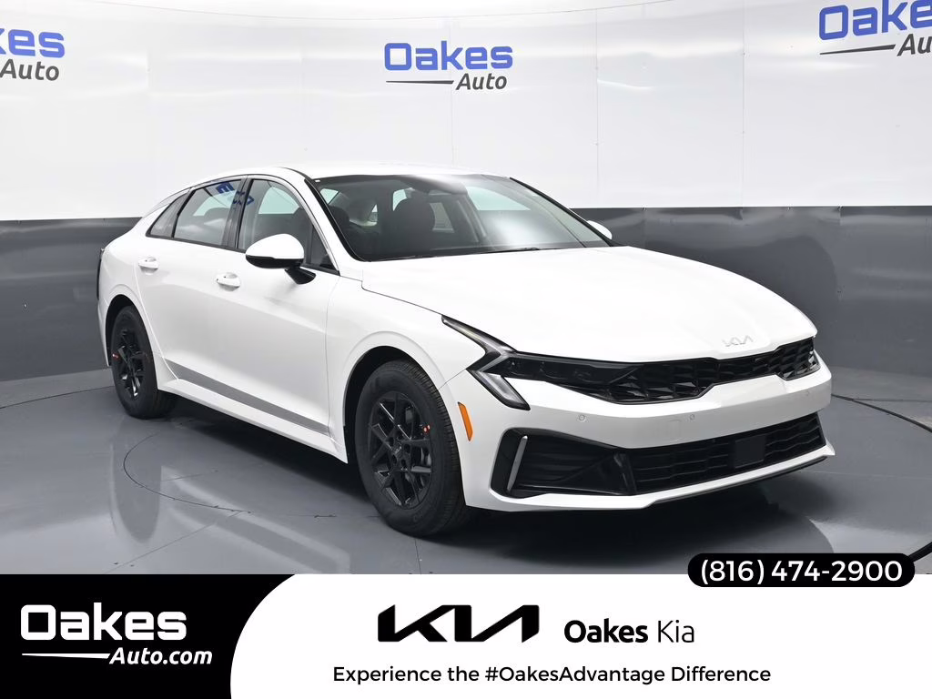 2026 Snow White Pearl Kia K5 LXS FWD Sedan