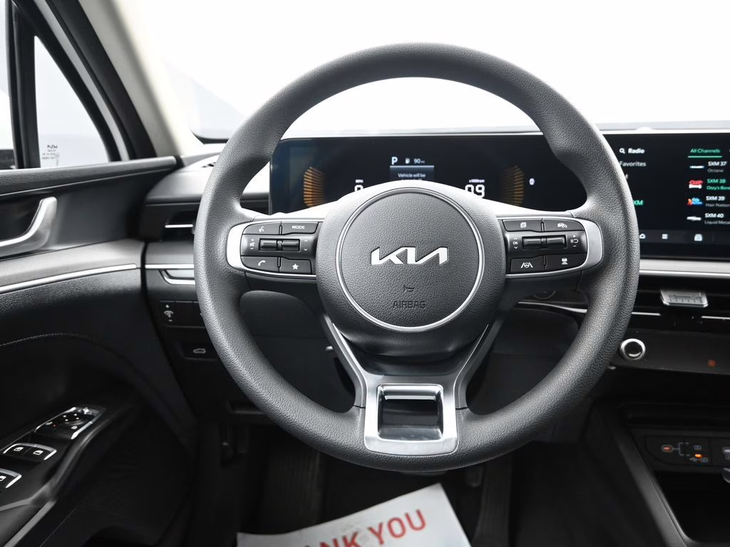 2026 Snow White Pearl Kia K5 LXS FWD Sedan