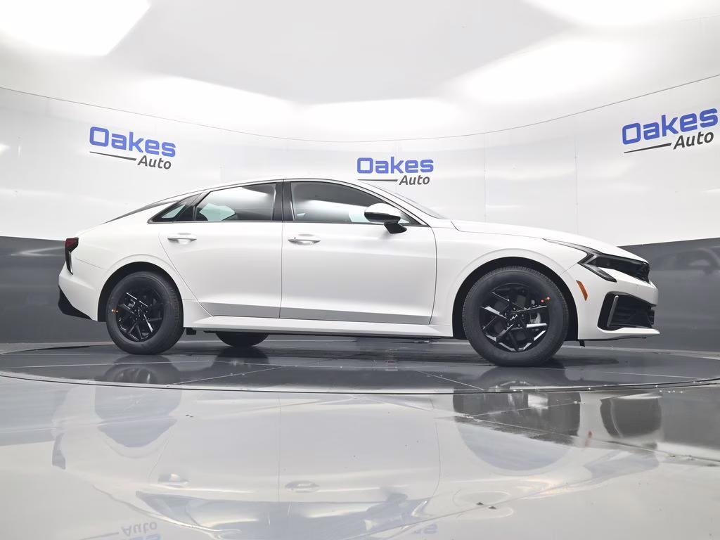 2026 Snow White Pearl Kia K5 LXS FWD Sedan