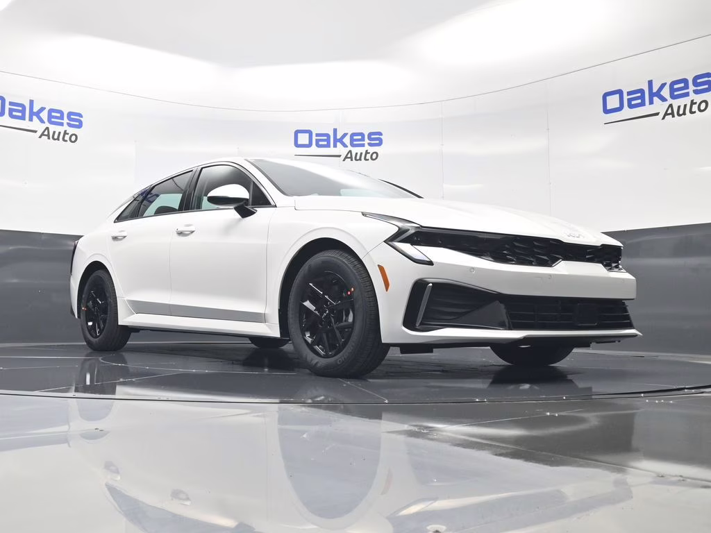 2026 Snow White Pearl Kia K5 LXS FWD Sedan