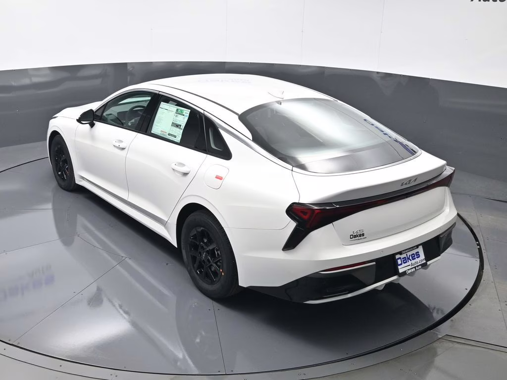 2026 Snow White Pearl Kia K5 LXS FWD Sedan