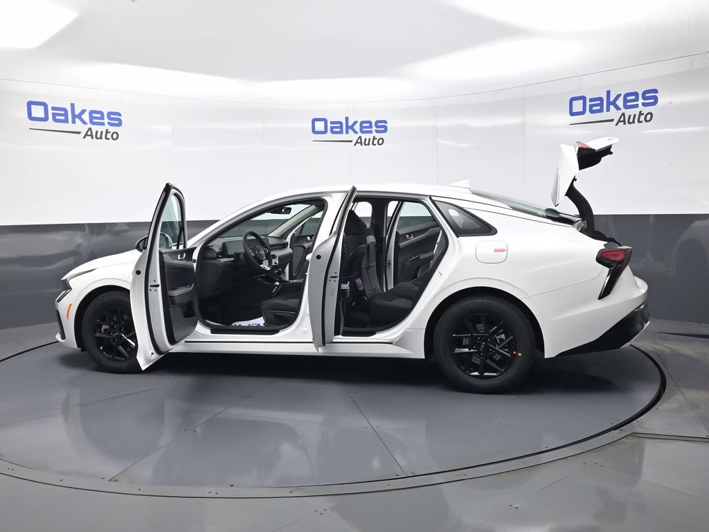 2026 Snow White Pearl Kia K5 LXS FWD Sedan