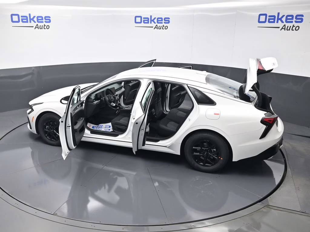 2026 Snow White Pearl Kia K5 LXS FWD Sedan